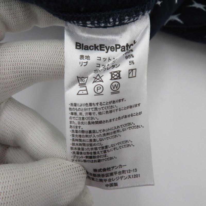 BlackEyePatch | ブラックアイパッチ OG LABEL STAR PATTERNED パーカー ネイビー サイズ：XL【瀬戸大橋店】