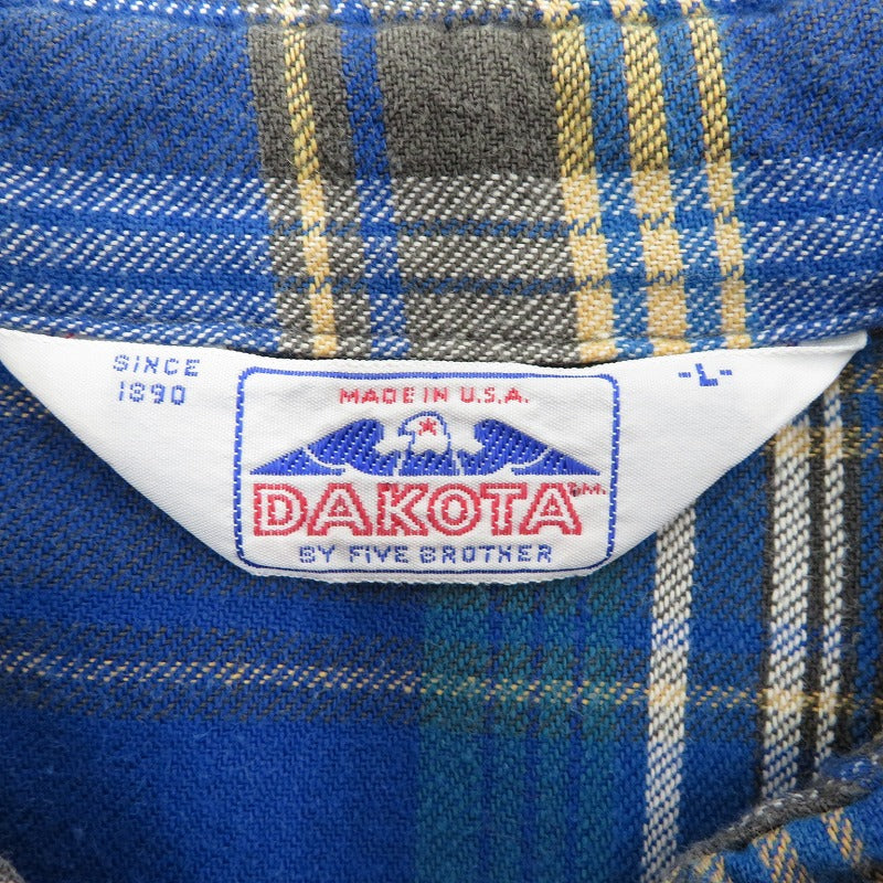 Dakota | ダコタ 長袖シャツ サイズ：L【瀬戸大橋店】