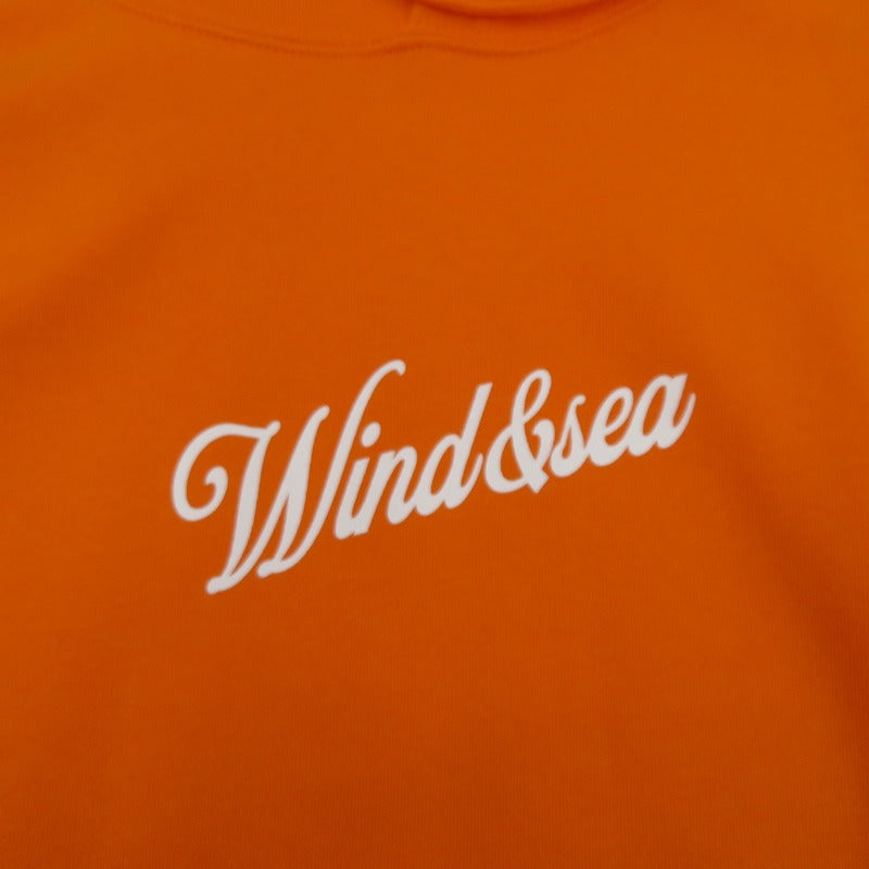 WIND AND SEA | ウィンダンシーウインダンシー Tangerine×WDS HOODED SWEATSHIRT パーカー WDS-C-TJR-25-Q1-01 オレンジ サイズ：L【瀬戸大橋店】