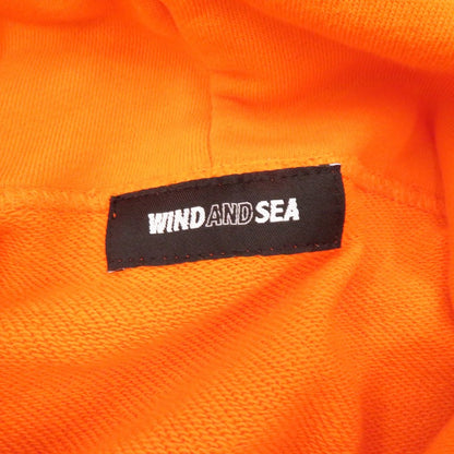 WIND AND SEA | ウィンダンシーウインダンシー Tangerine×WDS HOODED SWEATSHIRT パーカー WDS-C-TJR-25-Q1-01 オレンジ サイズ：L【瀬戸大橋店】