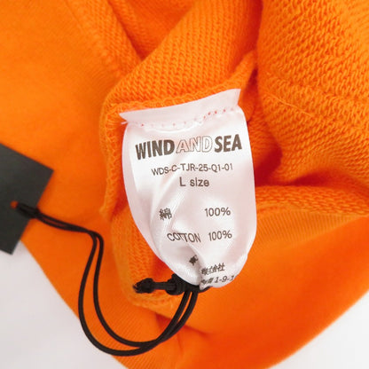 WIND AND SEA | ウィンダンシーウインダンシー Tangerine×WDS HOODED SWEATSHIRT パーカー WDS-C-TJR-25-Q1-01 オレンジ サイズ：L【瀬戸大橋店】