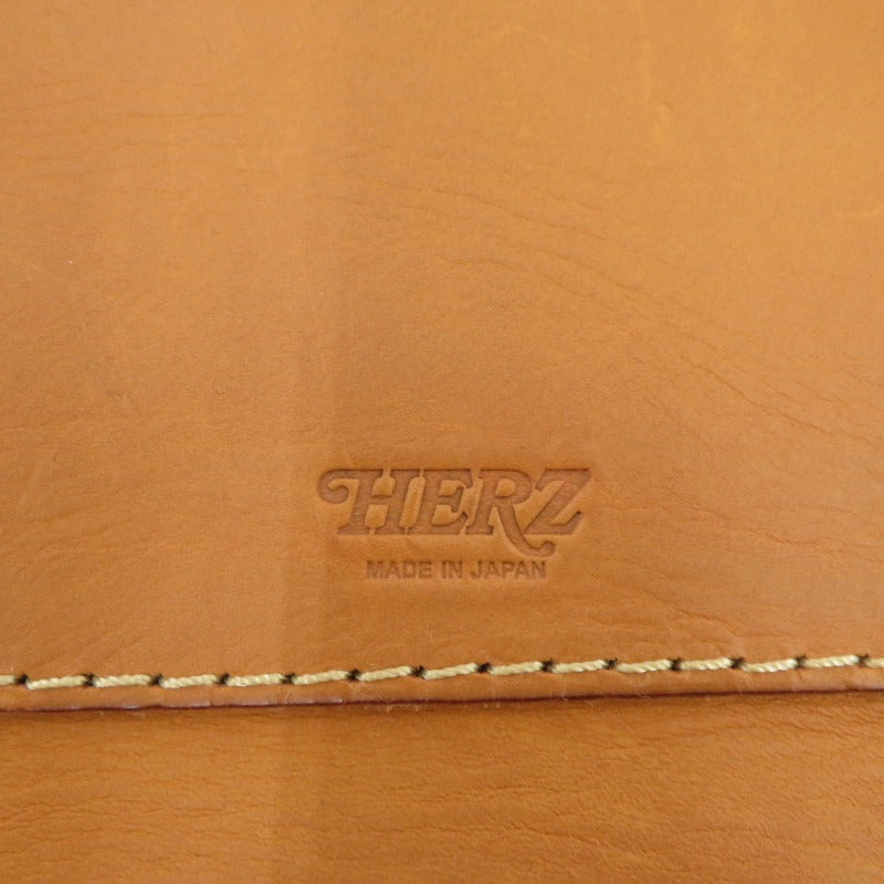 HERZ | ヘルツ ウェリントンファスナートート トートバッグ T-151 キャメル【瀬戸大橋店】