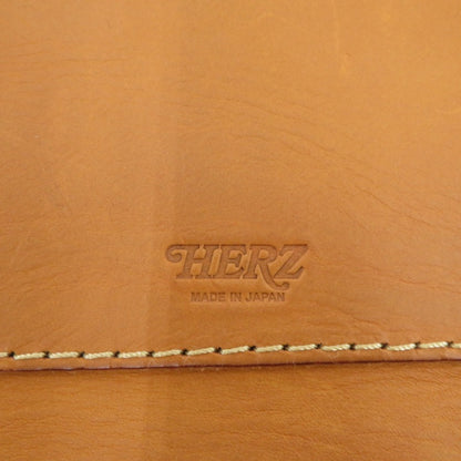 HERZ | ヘルツ ウェリントンファスナートート トートバッグ T-151 キャメル【瀬戸大橋店】