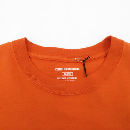 COOTIE | クーティー Garment Dyed Error Fit L/S Tee 長袖Ｔシャツ CTE-24S339 オレンジ サイズ：XL【瀬戸大橋店】