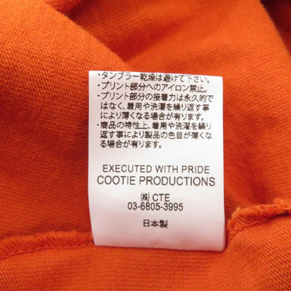 COOTIE | クーティー Garment Dyed Error Fit L/S Tee 長袖Ｔシャツ CTE-24S339 オレンジ サイズ：XL【瀬戸大橋店】