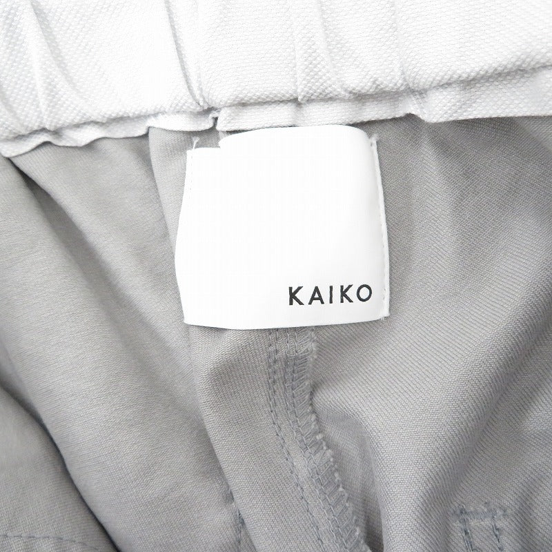 KAIKO | カイコ FINX TWILL EASY パンツ KAIKO-22-004 グレー サイズ：1【瀬戸大橋店】