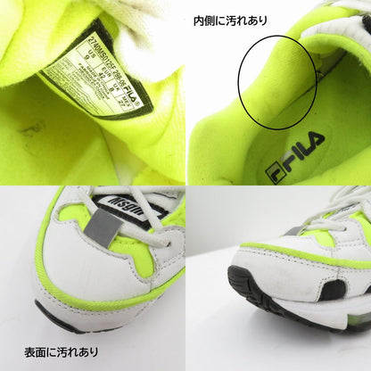 FILA | フィラ × MSGM スニーカー 2740MS0125F ホワイト × イエロー 27cm【瀬戸大橋店】