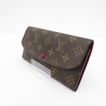 LOUIS VUITTON | ルイ・ヴィトン モノグラム ポルトフォイユ・エミリー 長財布 M60697 ブラウン【瀬戸大橋店】