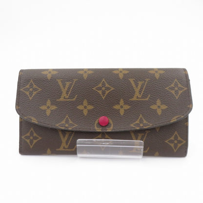 LOUIS VUITTON | ルイ・ヴィトン モノグラム ポルトフォイユ・エミリー 長財布 M60697 ブラウン【瀬戸大橋店】