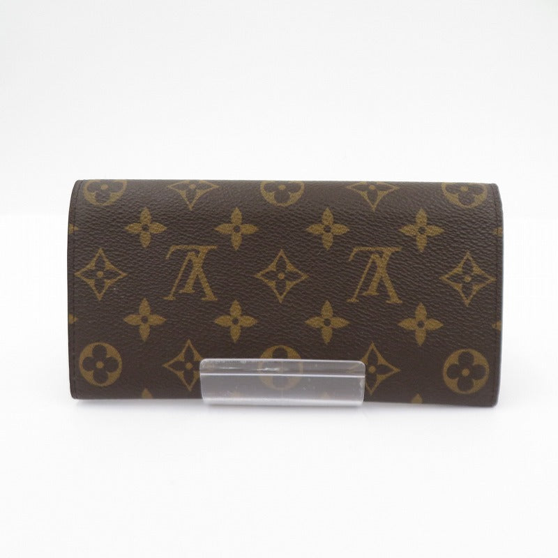 LOUIS VUITTON | ルイ・ヴィトン モノグラム ポルトフォイユ・エミリー 長財布 M60697 ブラウン【瀬戸大橋店】