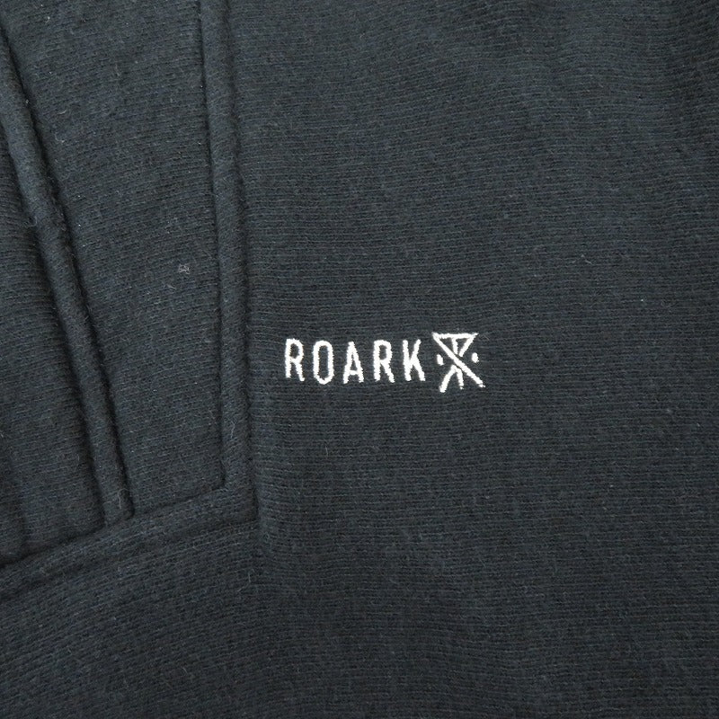 ROARK REVIVAL | ロアークリバイバル H/W HEMPCOTTON H/Z SWEAT スウェット RSWJH1050 ブラック サイズ：L【瀬戸大橋店】
