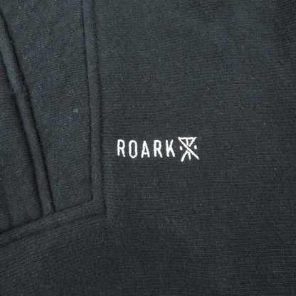 ROARK REVIVAL | ロアークリバイバル H/W HEMPCOTTON H/Z SWEAT スウェット RSWJH1050 ブラック サイズ：L【瀬戸大橋店】