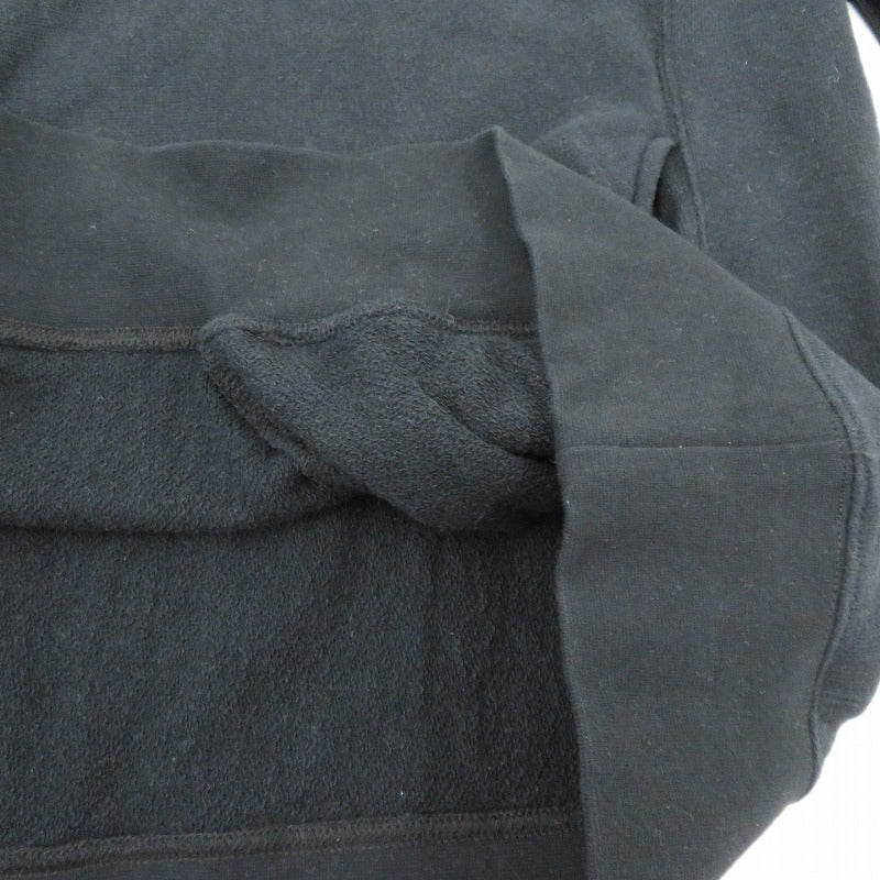 ROARK REVIVAL | ロアークリバイバル H/W HEMPCOTTON H/Z SWEAT スウェット RSWJH1050 ブラック サイズ：L【瀬戸大橋店】