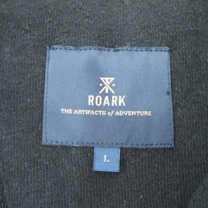 ROARK REVIVAL | ロアークリバイバル H/W HEMPCOTTON H/Z SWEAT スウェット RSWJH1050 ブラック サイズ：L【瀬戸大橋店】