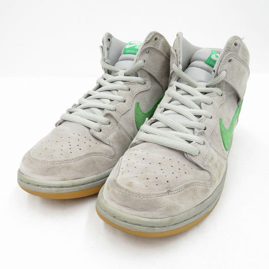 NIKE | ナイキ SB Dunk High 'Silver Box' スニーカー 313171-039 ダンク グレー 28cm【瀬戸大橋店】