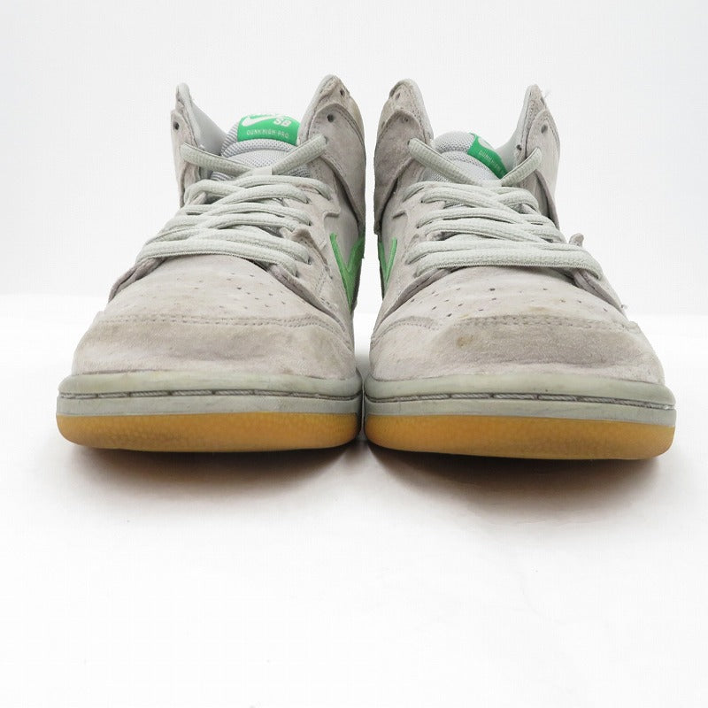 NIKE | ナイキ SB Dunk High 'Silver Box' スニーカー 313171-039 ダンク グレー 28cm【瀬戸大橋店】