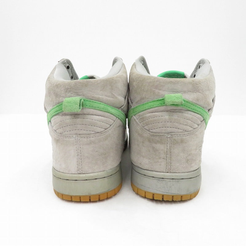 NIKE | ナイキ SB Dunk High 'Silver Box' スニーカー 313171-039 ダンク グレー 28cm【瀬戸大橋店】