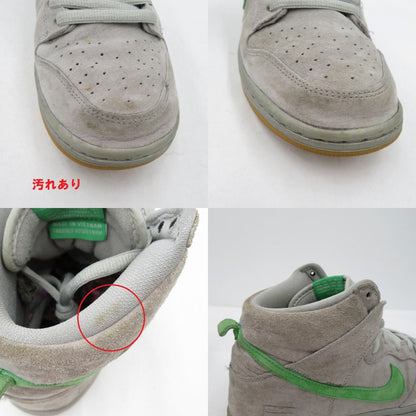 NIKE | ナイキ SB Dunk High 'Silver Box' スニーカー 313171-039 ダンク グレー 28cm【瀬戸大橋店】