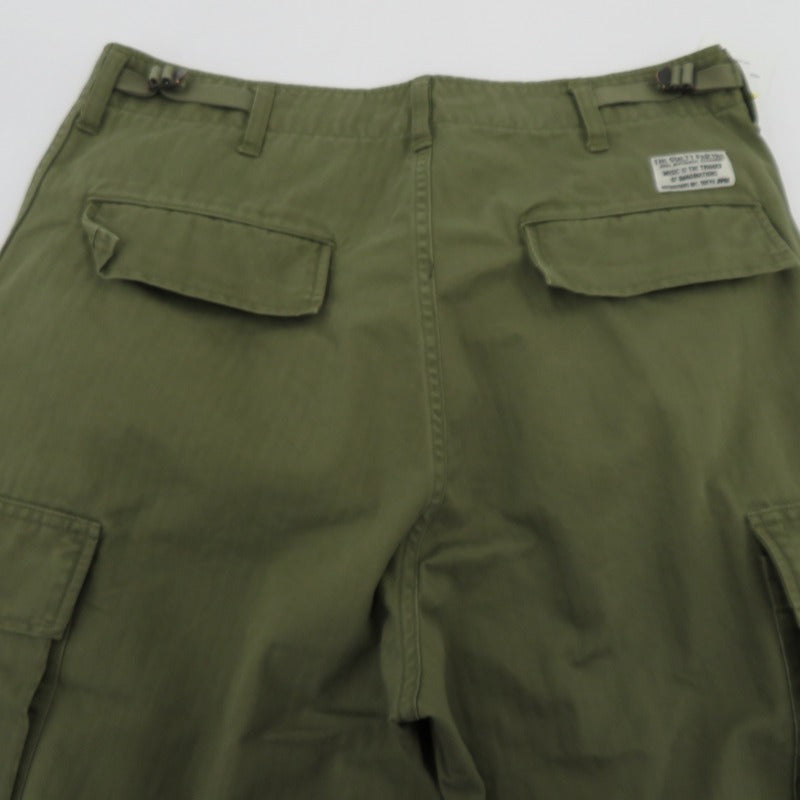 WACKOMARIA | ワコマリア 6 POCKET TROUSERS カーゴパンツ 24FW-WMP-PT03 カーキ サイズ：M【瀬戸大橋店】