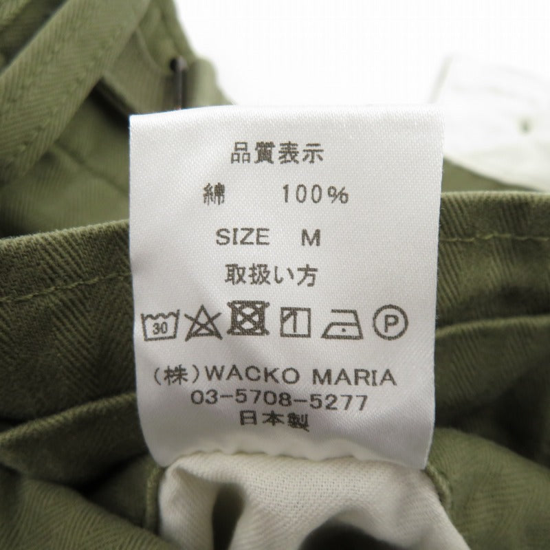 WACKOMARIA | ワコマリア 6 POCKET TROUSERS カーゴパンツ 24FW-WMP-PT03 カーキ サイズ：M【瀬戸大橋店】
