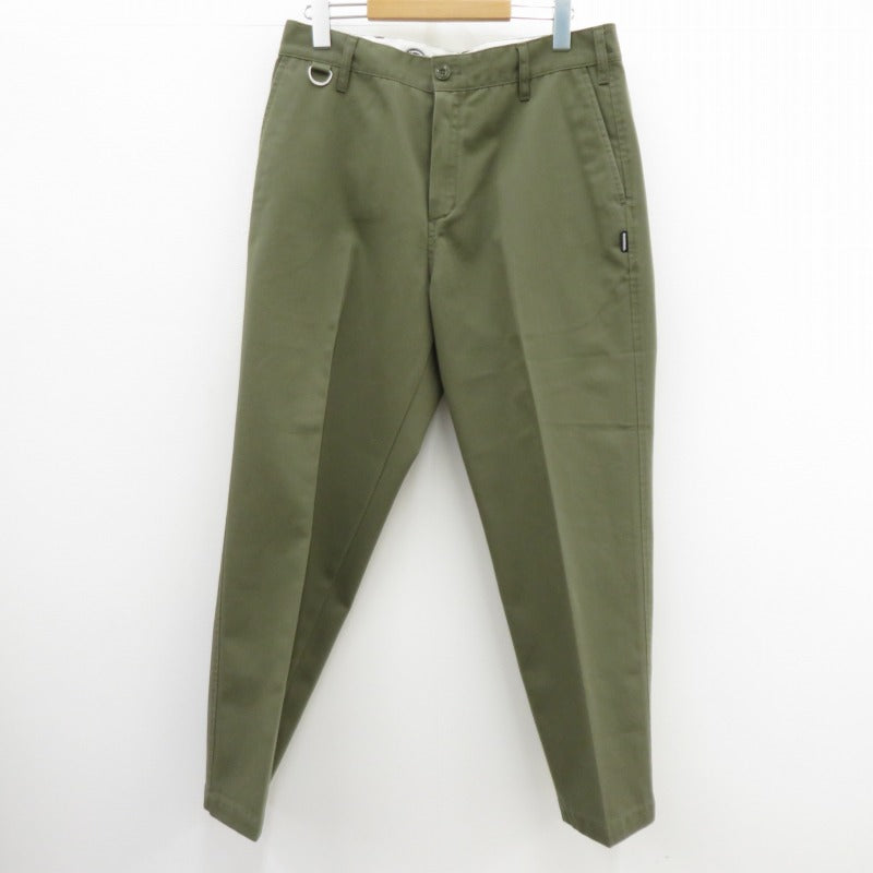 NEIGHBORHOOD | ネイバーフッド NH X DICKIES . TUCK WIDE PANTS チノパンツ 242VFDKN-PTM02 カーキ サイズ：M【瀬戸大橋店】