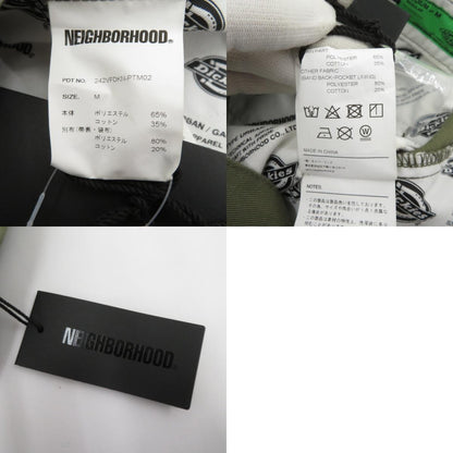 NEIGHBORHOOD | ネイバーフッド NH X DICKIES . TUCK WIDE PANTS チノパンツ 242VFDKN-PTM02 カーキ サイズ：M【瀬戸大橋店】