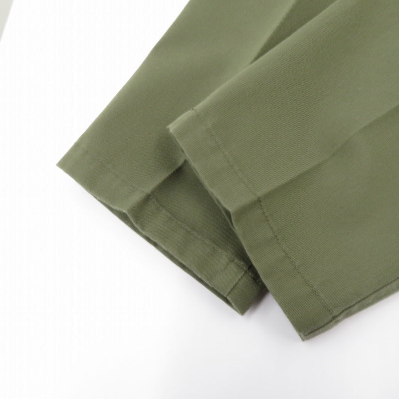 NEIGHBORHOOD | ネイバーフッド NH X DICKIES . TUCK WIDE PANTS チノパンツ 242VFDKN-PTM02 カーキ サイズ：M【瀬戸大橋店】