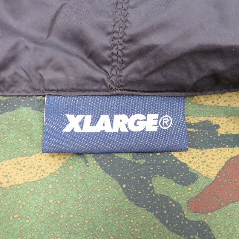 X-LARGE | エクストララージ ナイロンジャケット 01151507 ブラック サイズ：M【瀬戸大橋店】