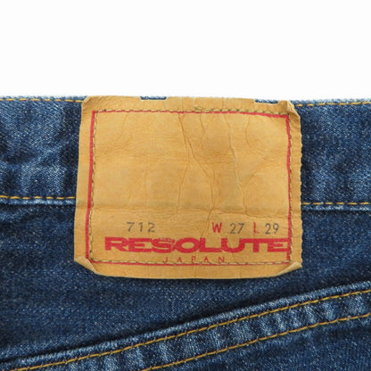 RESOLUTE | リゾルト デニムパンツ ブルー【瀬戸大橋店】