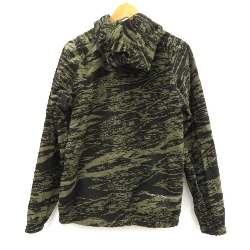 Back Channel | バックチャンネル GHOSTLION CAMO HOODED JACKET マウンテンパーカー 2317001C カーキ サイズ：M【瀬戸大橋店】