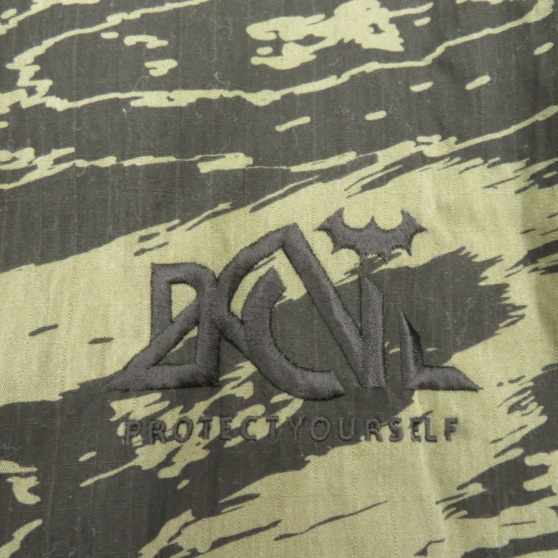 Back Channel | バックチャンネル GHOSTLION CAMO HOODED JACKET マウンテンパーカー 2317001C カーキ サイズ：M【瀬戸大橋店】