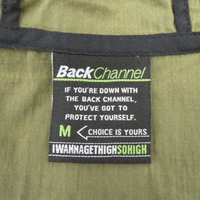 Back Channel | バックチャンネル GHOSTLION CAMO HOODED JACKET マウンテンパーカー 2317001C カーキ サイズ：M【瀬戸大橋店】
