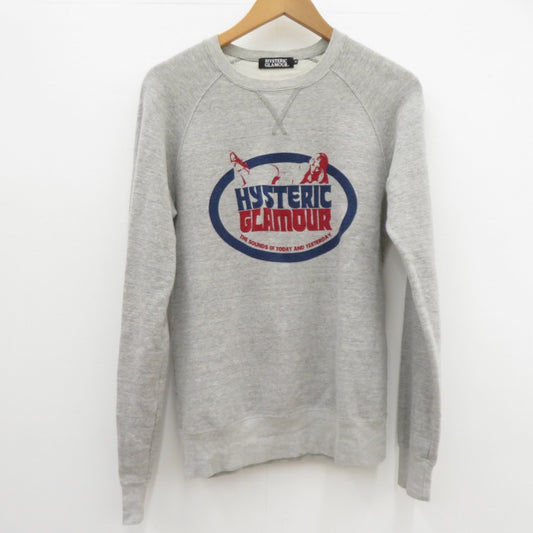 HYSTERIC GLAMOUR | ヒステリックグラマー スウェット グレー サイズ：M【瀬戸大橋店】