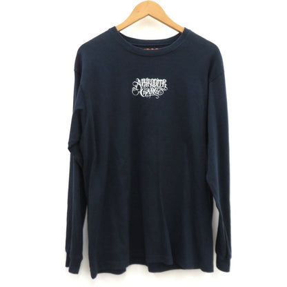 BUDSPOOL | バッズプール CLASSIC LOGO L/S TEE 長袖Ｔシャツ ネイビー サイズ：M【瀬戸大橋店】