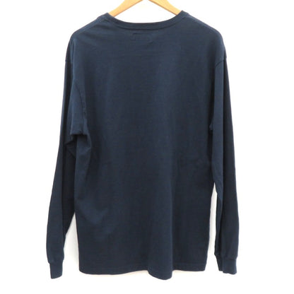 BUDSPOOL | バッズプール CLASSIC LOGO L/S TEE 長袖Ｔシャツ ネイビー サイズ：M【瀬戸大橋店】