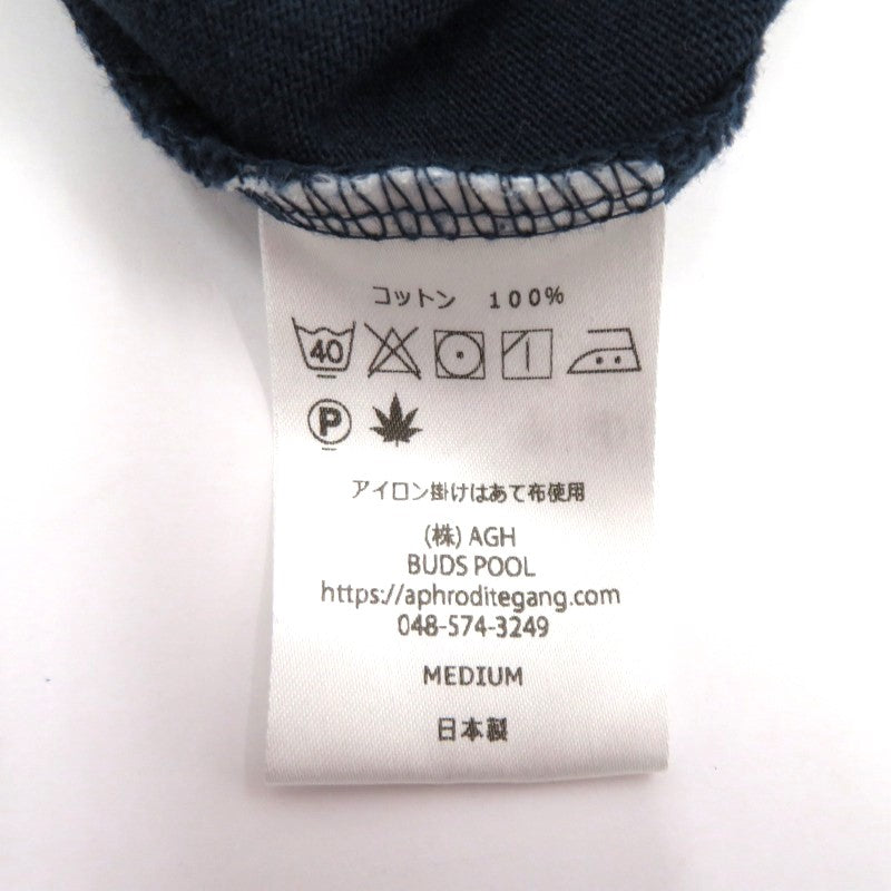 BUDSPOOL | バッズプール CLASSIC LOGO L/S TEE 長袖Ｔシャツ ネイビー サイズ：M【瀬戸大橋店】