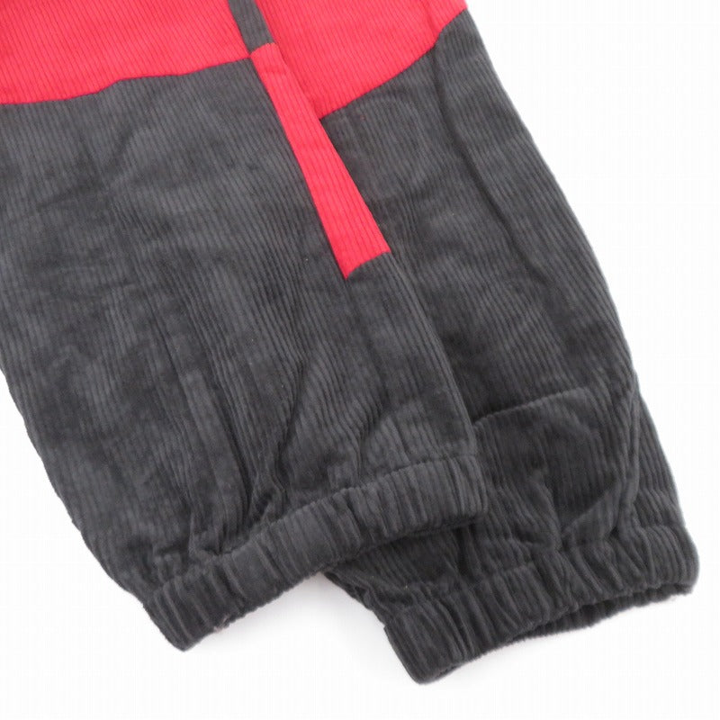 SAPEur | サプール CORDUROY TRACK PANTS その他ボトムス A0023-488 ブラック サイズ：L【瀬戸大橋店】