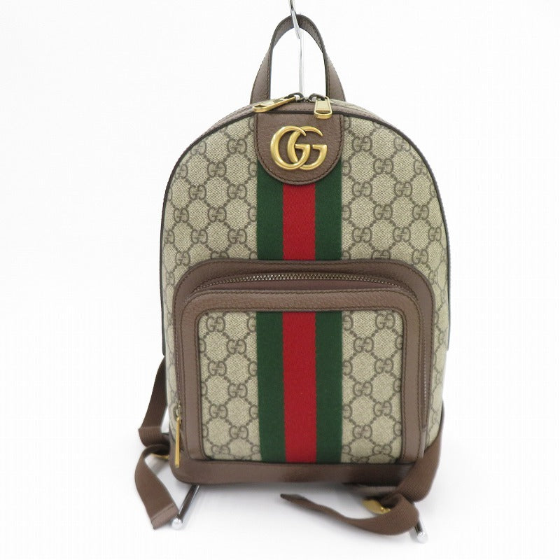 GUCCI | グッチ オフィディア GG スモール リュック・デイパック 547965 493075 ブラウン【瀬戸大橋店】