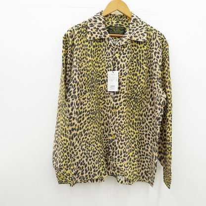 SAPEur | サプール LEOPARD RAYON SHIRT 長袖シャツ A0023-390 イエロー サイズ：M【瀬戸大橋店】