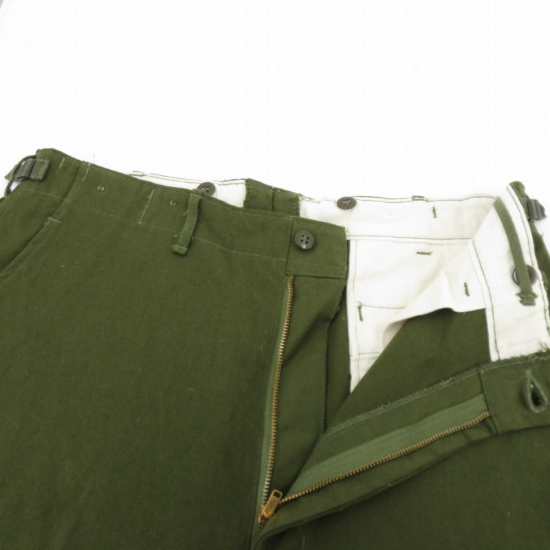 MILITARY衣料 | ミリタリーイリョウ U.S.ARMY/M-51ウールフィールドトラウザー パンツ カーキ【瀬戸大橋店】