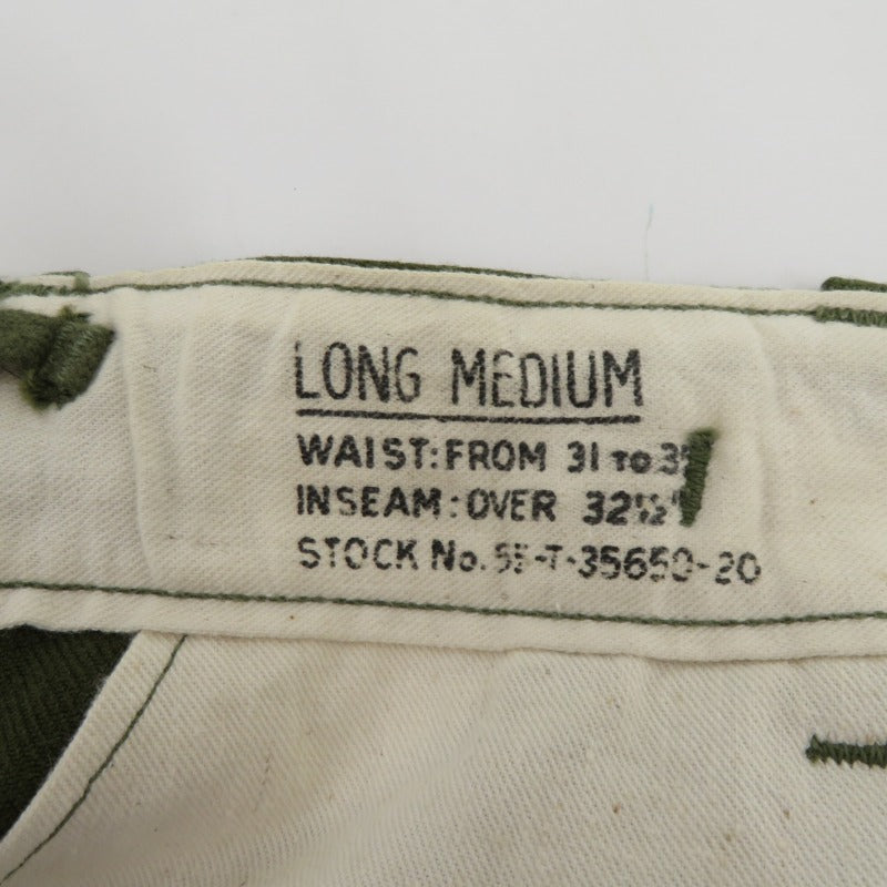 MILITARY衣料 | ミリタリーイリョウ U.S.ARMY/M-51ウールフィールドトラウザー パンツ カーキ【瀬戸大橋店】