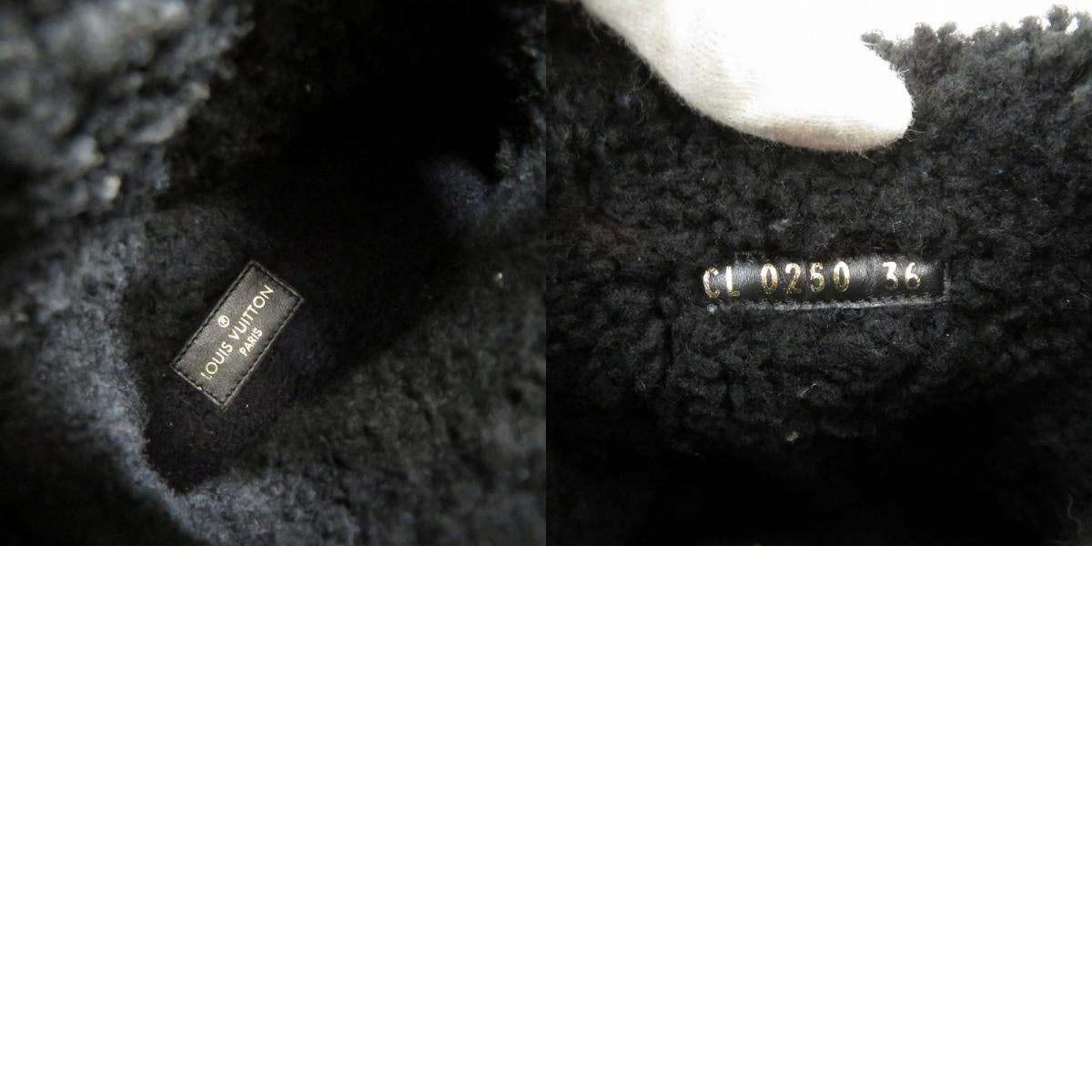 LOUIS VUITTON | ルイ・ヴィトン ブリージーライン モノグラム ブーツ 1A8864 ブラック 23cm サイズ：表記サイズ(EU)【瀬戸大橋店】