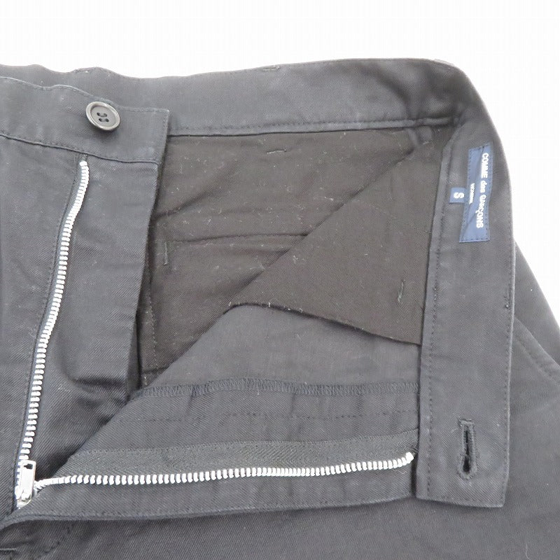 COMME des GARCONS HOMME | コムデギャルソンオム パンツ HG-P038 ブラック サイズ：S【瀬戸大橋店】
