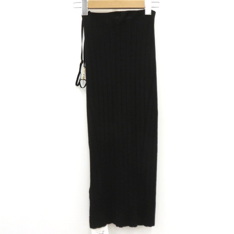 JACQUEMUS | ジャックムス Longuette La Jupe Pralu スカート 241KN362-2358 ブラック サイズ：36【瀬戸大橋店】