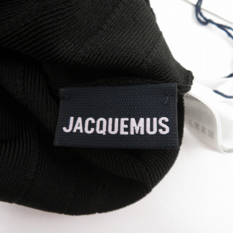 JACQUEMUS | ジャックムス Longuette La Jupe Pralu スカート 241KN362-2358 ブラック サイズ：36【瀬戸大橋店】