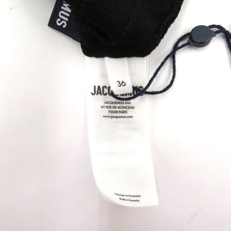 JACQUEMUS | ジャックムス Longuette La Jupe Pralu スカート 241KN362-2358 ブラック サイズ：36【瀬戸大橋店】