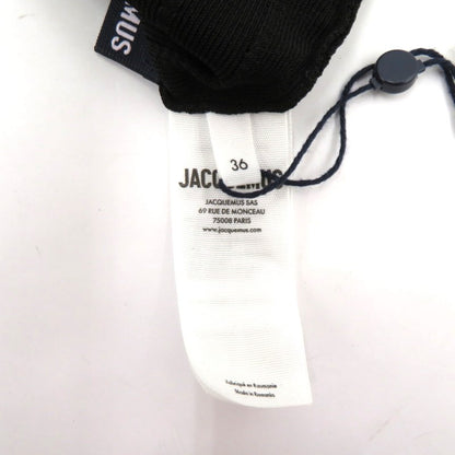 JACQUEMUS | ジャックムス Longuette La Jupe Pralu スカート 241KN362-2358 ブラック サイズ：36【瀬戸大橋店】