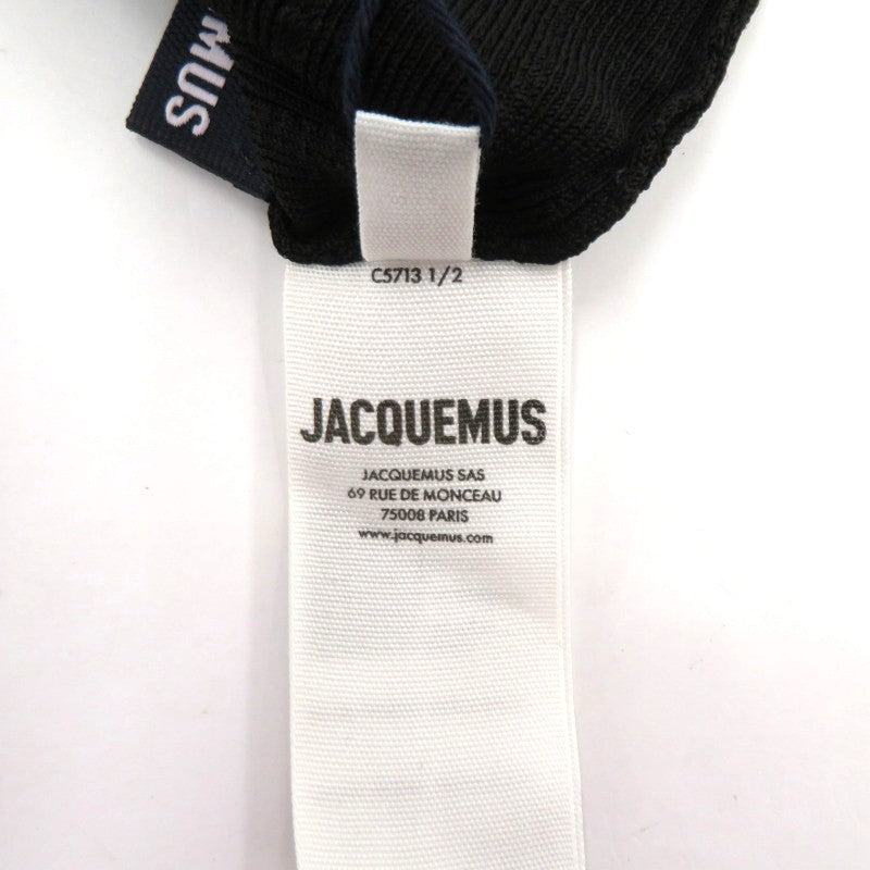 JACQUEMUS | ジャックムス Longuette La Jupe Pralu スカート 241KN362-2358 ブラック サイズ：36【瀬戸大橋店】