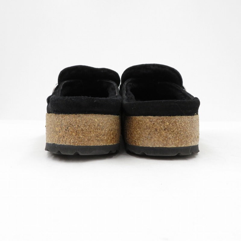 BIRKENSTOCK | ビルケンシュトック BUCKLEY SHEARLING サンダル 1021036 ブラック 26cm【瀬戸大橋店】