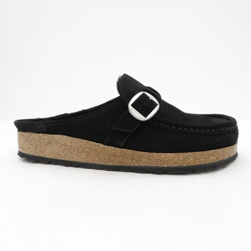 BIRKENSTOCK | ビルケンシュトック BUCKLEY SHEARLING サンダル 1021036 ブラック 26cm【瀬戸大橋店】